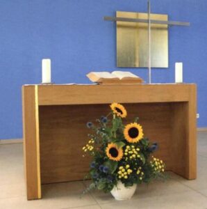 Altar in der Krankenhauskapelle 